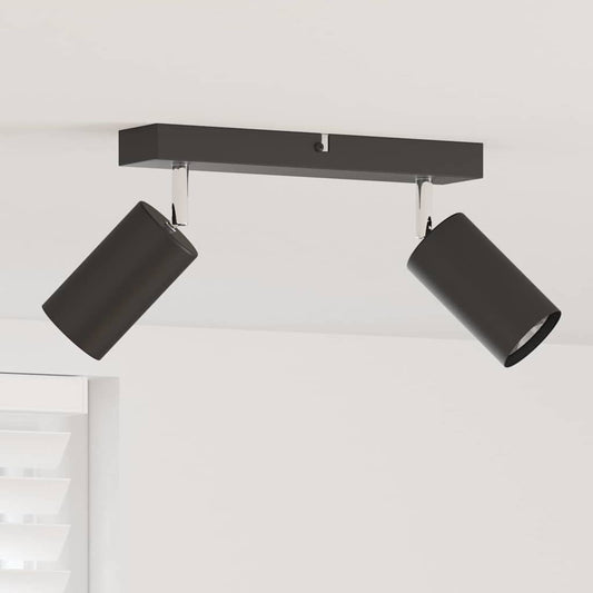 Ceiling Spotlight Black 26 x 5.5 x 16.5 cm Steel