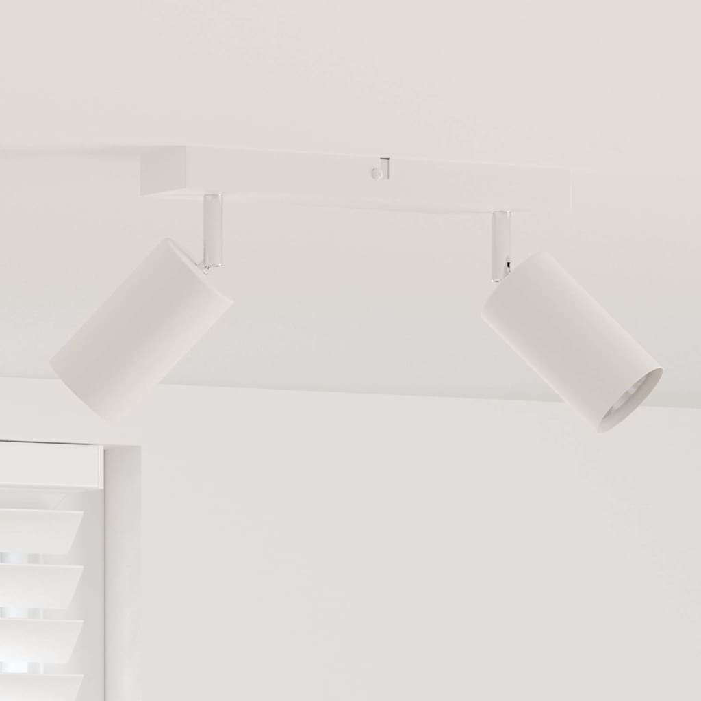 Ceiling Spotlight White 26 x 5.5 x 16.5 cm Steel