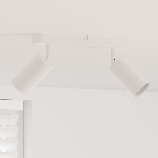 Ceiling Spotlight White 26 x 5.5 x 16.5 cm Steel