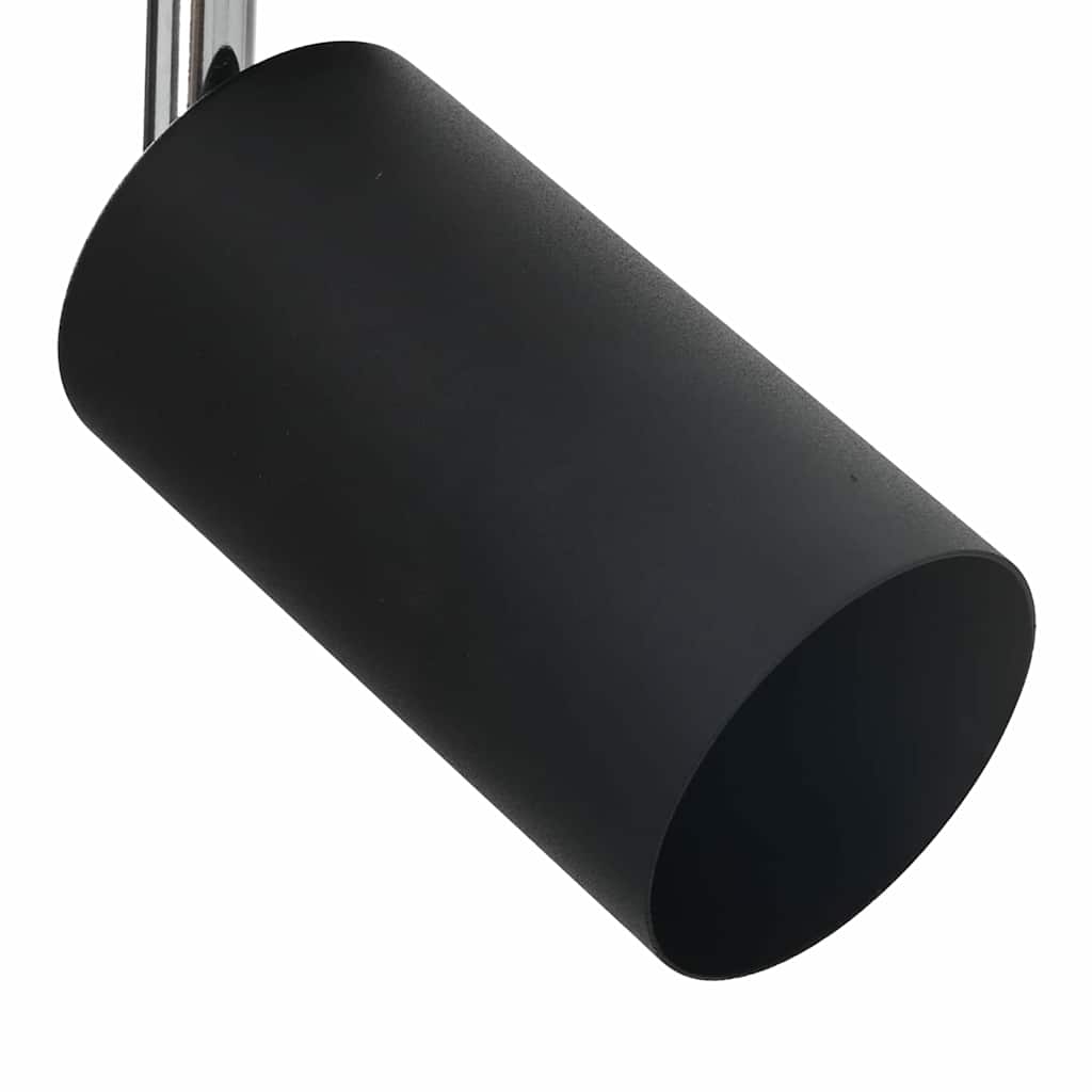 Ceiling Spotlight Black 38 x 5.5 x 16.5 cm Steel