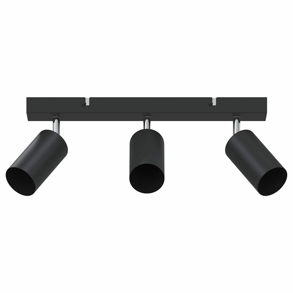 Ceiling Spotlight Black 38 x 5.5 x 16.5 cm Steel