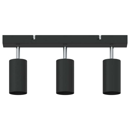 Ceiling Spotlight Black 38 x 5.5 x 16.5 cm Steel