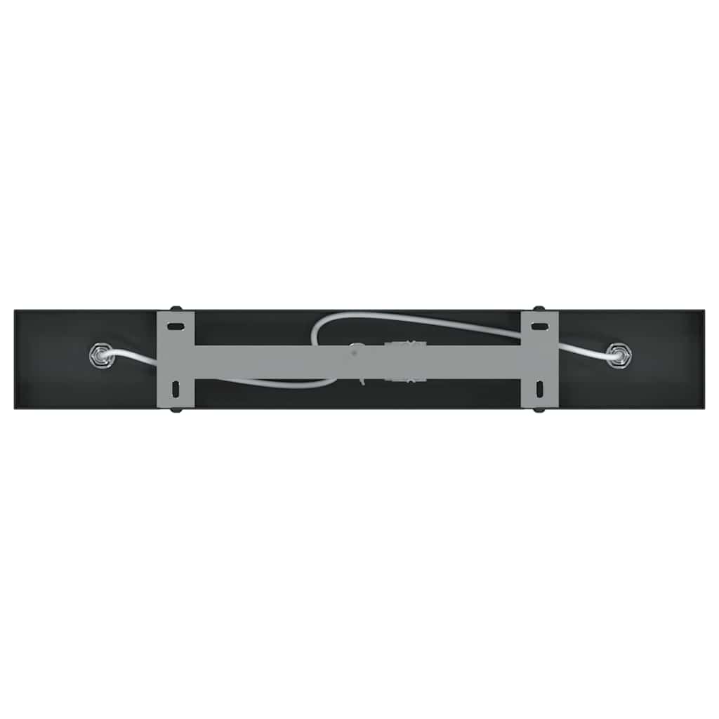 Ceiling Spotlight Black 38 x 5.5 x 16.5 cm Steel