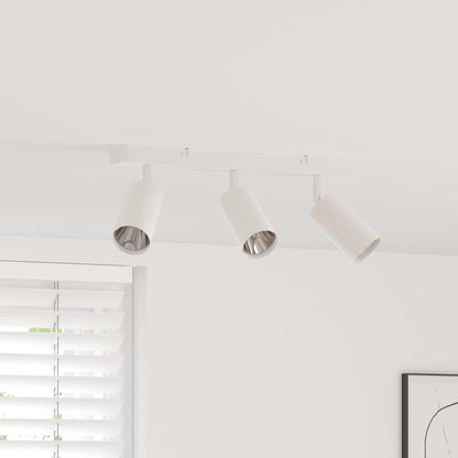 Ceiling Spotlight White 38 x 5.5 x 16.5 cm Steel