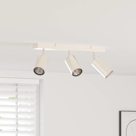 Ceiling Spotlight Brushed Nickel 38 x 5.5 x 16.5 cm Steel