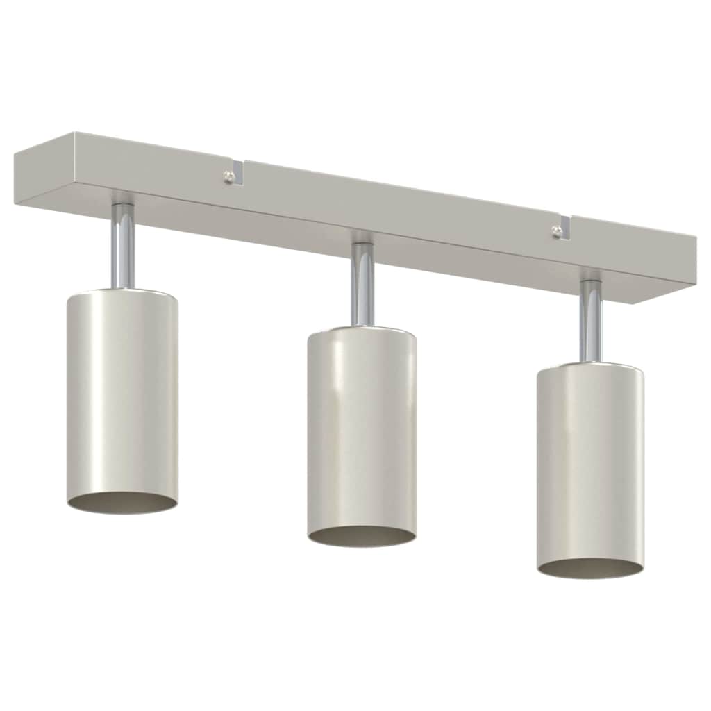 Ceiling Spotlight Brushed Nickel 38 x 5.5 x 16.5 cm Steel