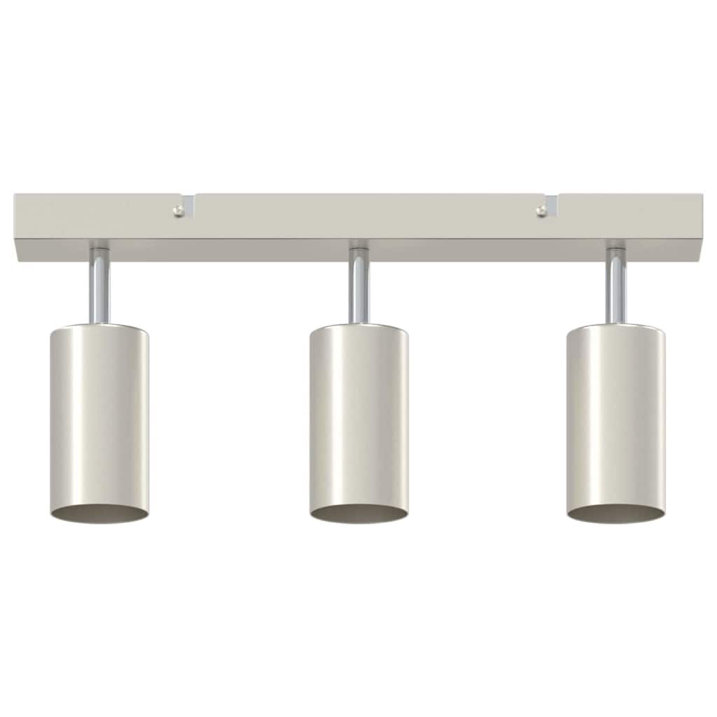 Ceiling Spotlight Brushed Nickel 38 x 5.5 x 16.5 cm Steel