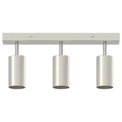 Ceiling Spotlight Brushed Nickel 38 x 5.5 x 16.5 cm Steel