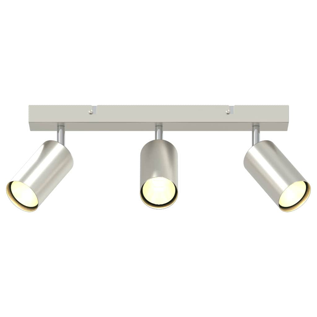 Ceiling Spotlight Brushed Nickel 38 x 5.5 x 16.5 cm Steel