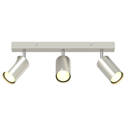 Ceiling Spotlight Brushed Nickel 38 x 5.5 x 16.5 cm Steel