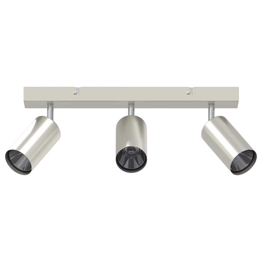 Ceiling Spotlight Brushed Nickel 38 x 5.5 x 16.5 cm Steel