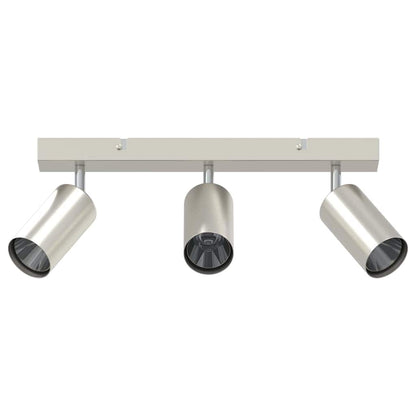 Ceiling Spotlight Brushed Nickel 38 x 5.5 x 16.5 cm Steel