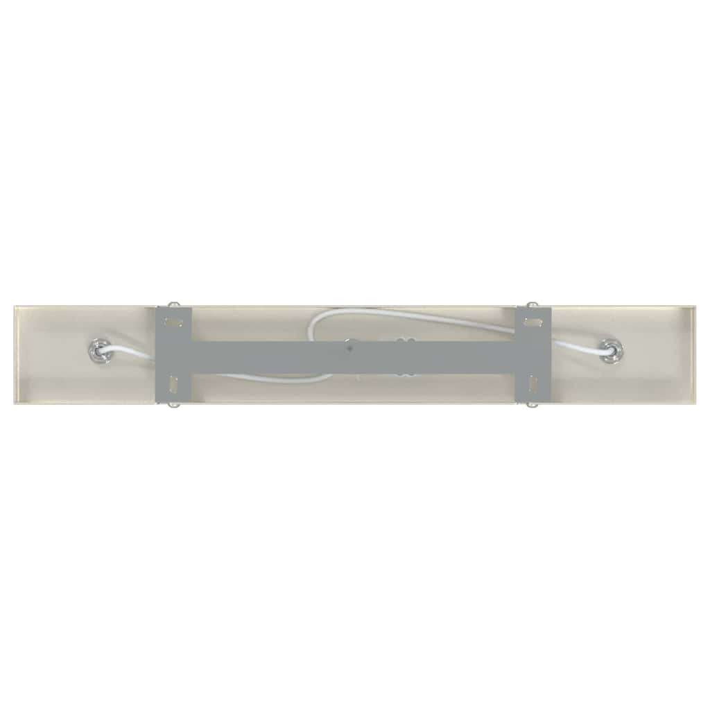 Ceiling Spotlight Brushed Nickel 38 x 5.5 x 16.5 cm Steel