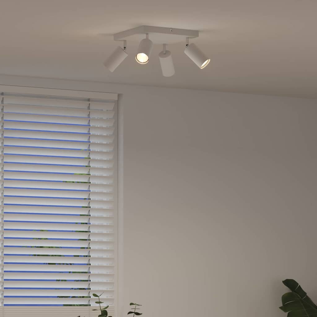 Ceiling Spotlight White 26 x 26 x 16.5 cm Steel