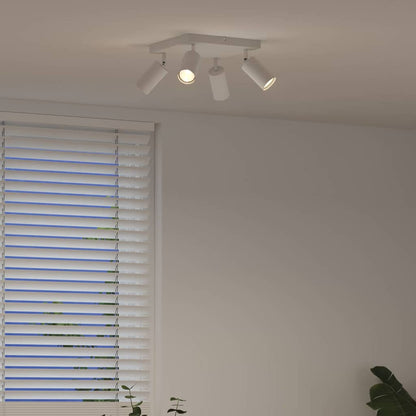 Ceiling Spotlight White 26 x 26 x 16.5 cm Steel