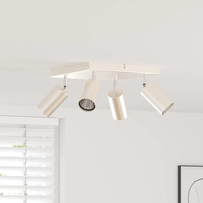 Ceiling Spotlight Brushed Nickel 26 x 26 x 16.5 cm Steel