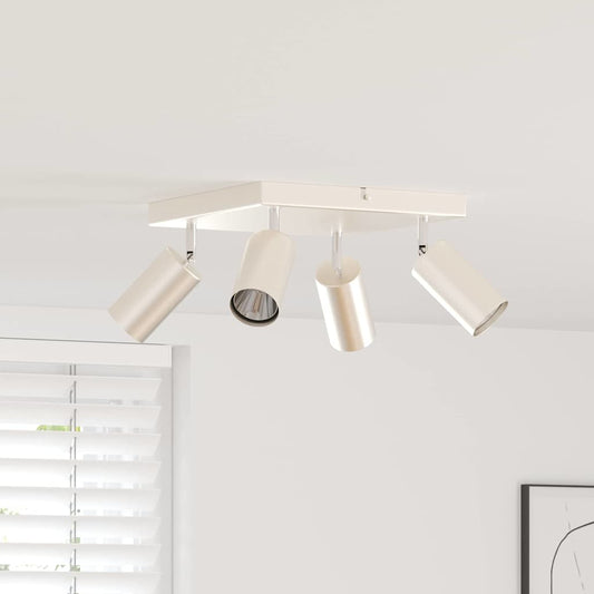 Ceiling Spotlight Brushed Nickel 26 x 26 x 16.5 cm Steel