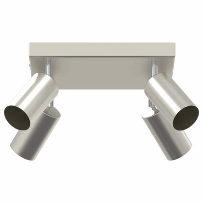 Ceiling Spotlight Brushed Nickel 26 x 26 x 16.5 cm Steel