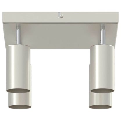 Ceiling Spotlight Brushed Nickel 26 x 26 x 16.5 cm Steel