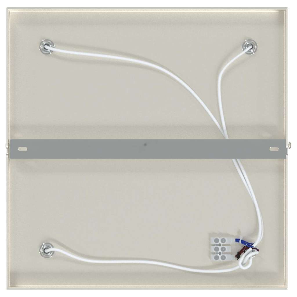 Ceiling Spotlight Brushed Nickel 26 x 26 x 16.5 cm Steel