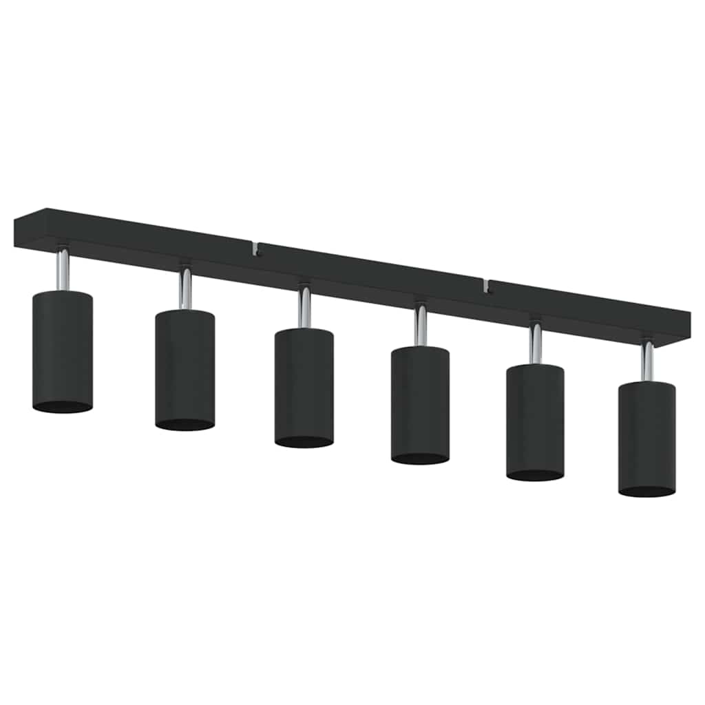 Ceiling Spotlight Black 73 x 5.5 x 16.5 cm Steel
