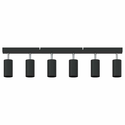Ceiling Spotlight Black 73 x 5.5 x 16.5 cm Steel
