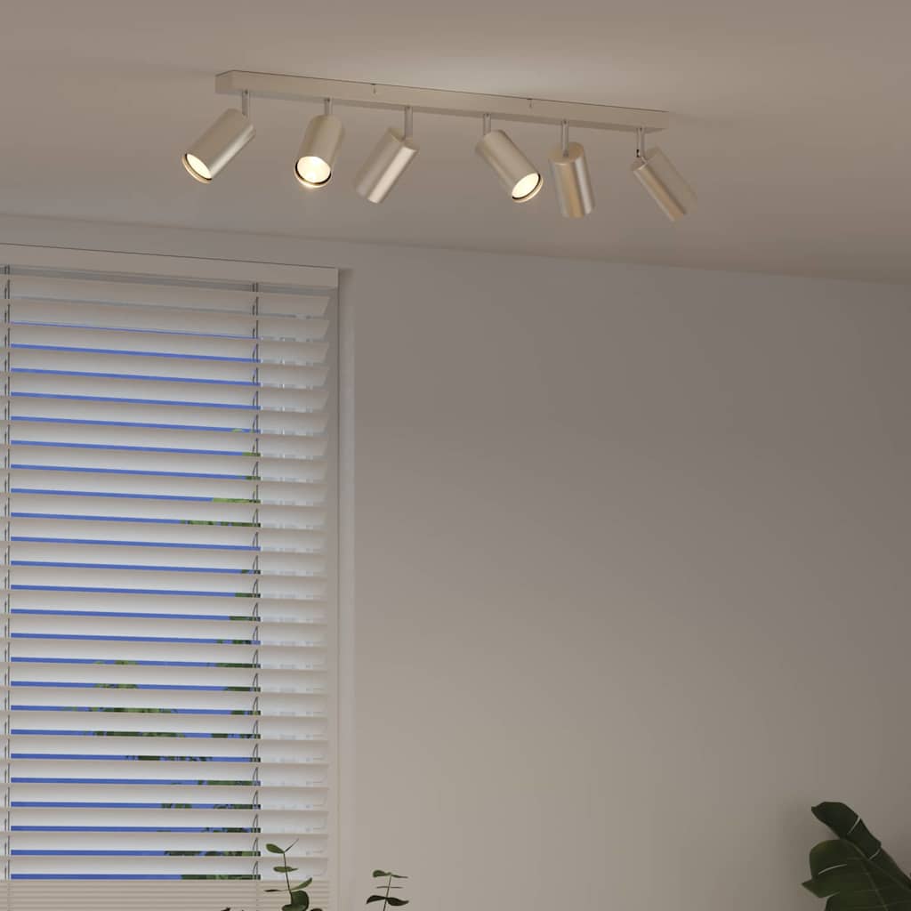 Ceiling Spotlight Brushed nickel 73 x 5.5 x 16.5 cm Steel