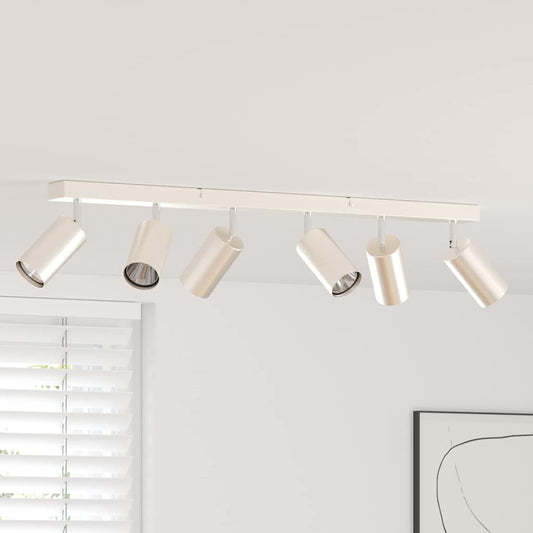 Ceiling Spotlight Brushed nickel 73 x 5.5 x 16.5 cm Steel