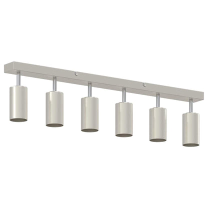 Ceiling Spotlight Brushed nickel 73 x 5.5 x 16.5 cm Steel