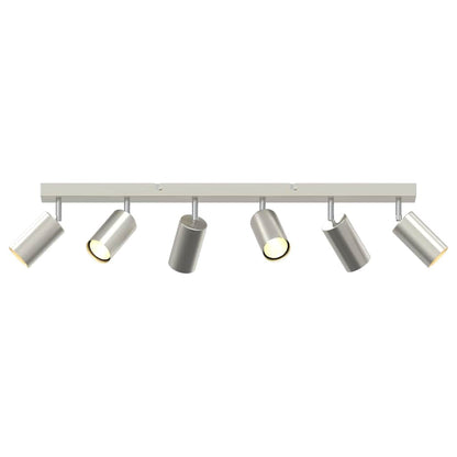 Ceiling Spotlight Brushed nickel 73 x 5.5 x 16.5 cm Steel