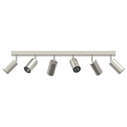 Ceiling Spotlight Brushed nickel 73 x 5.5 x 16.5 cm Steel