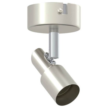 Ceiling Spotlight Brushed Nickel 8 x 8 x 10.5 cm Steel