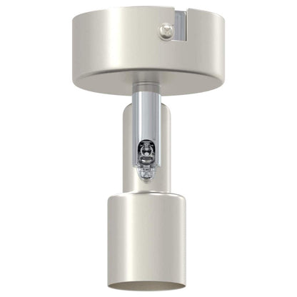 Ceiling Spotlight Brushed Nickel 8 x 8 x 10.5 cm Steel