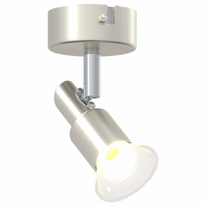 Ceiling Spotlight Brushed Nickel 8 x 8 x 10.5 cm Steel