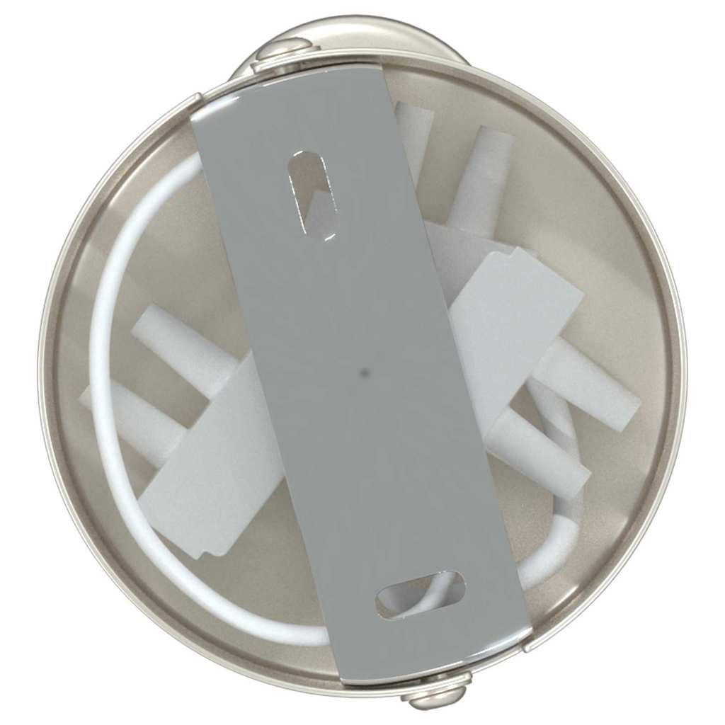 Ceiling Spotlight Brushed Nickel 8 x 8 x 10.5 cm Steel