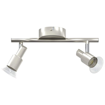 Ceiling Spotlight Brushed Nickel 25.5 x 8 x 11 cm Steel