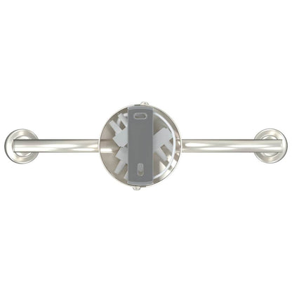Ceiling Spotlight Brushed Nickel 25.5 x 8 x 11 cm Steel