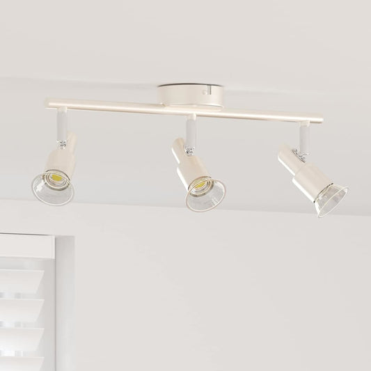 Ceiling Spotlight Brushed Nickel 39 x 10.5 x 10.5 cm Steel