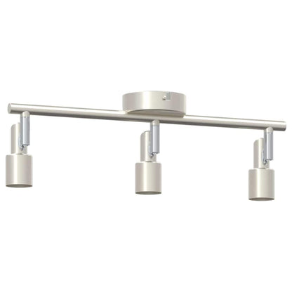 Ceiling Spotlight Brushed Nickel 39 x 10.5 x 10.5 cm Steel