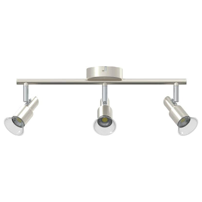 Ceiling Spotlight Brushed Nickel 39 x 10.5 x 10.5 cm Steel