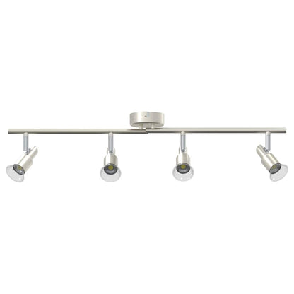 Ceiling Spotlight Brushed Nickel 70 x 9 x 12.5 cm Steel