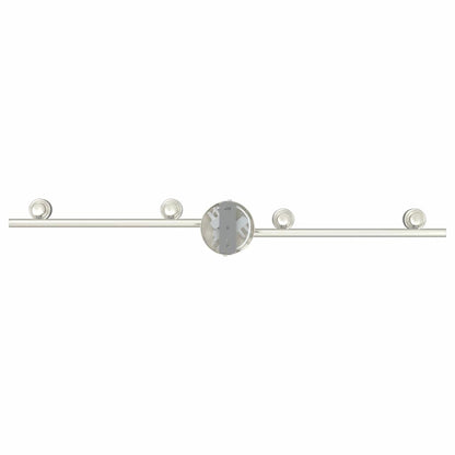 Ceiling Spotlight Brushed Nickel 70 x 9 x 12.5 cm Steel