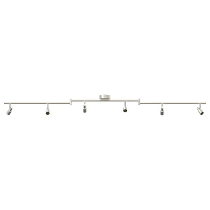 Ceiling Spotlight Brushed Nickel 176.5 x 9.5 x 14 cm Steel