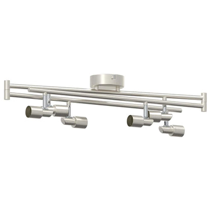 Ceiling Spotlight Brushed Nickel 176.5 x 9.5 x 14 cm Steel