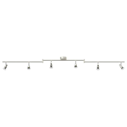 Ceiling Spotlight Brushed Nickel 176.5 x 9.5 x 14 cm Steel