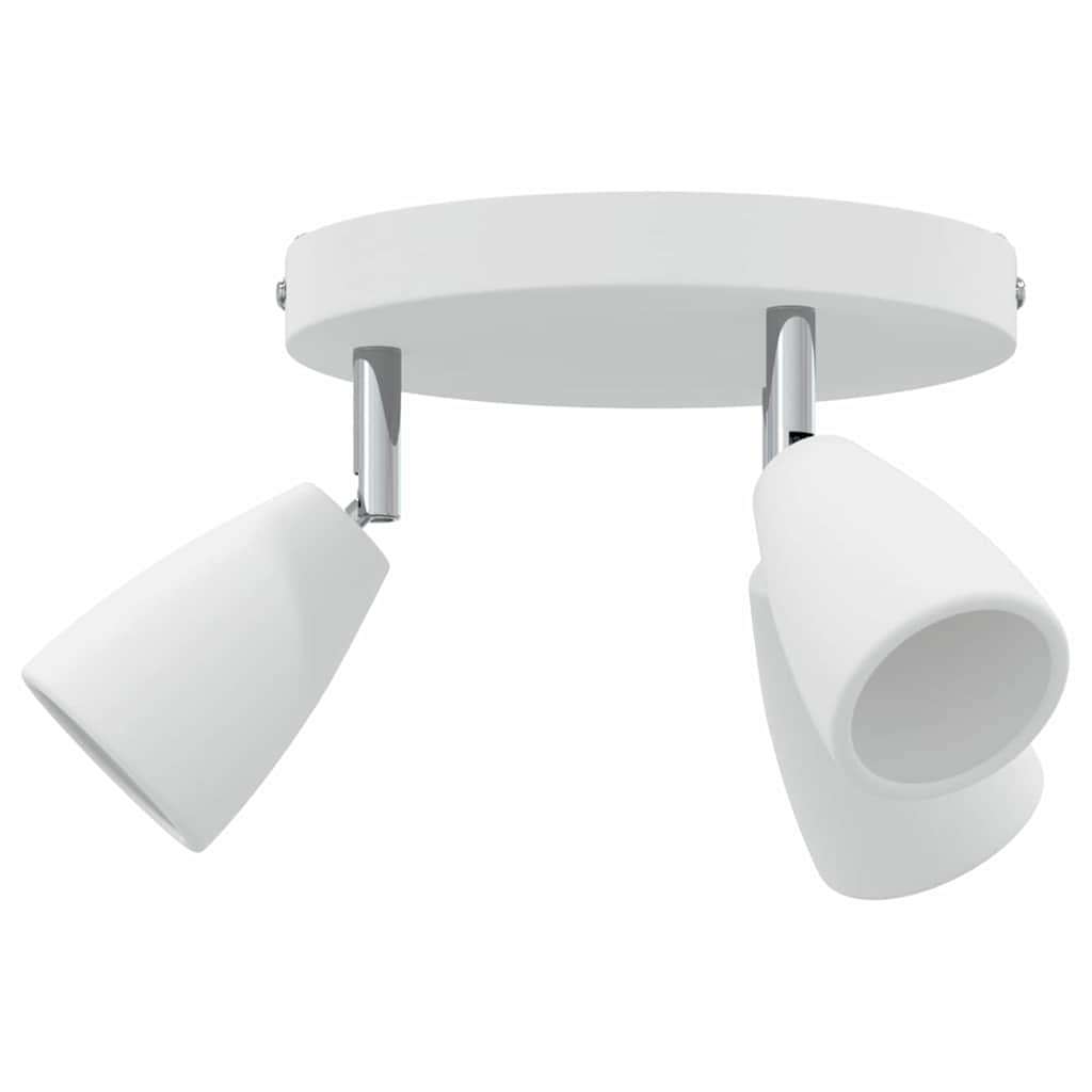 Ceiling Spotlight White 19 x 19 x 14.5 cm Steel