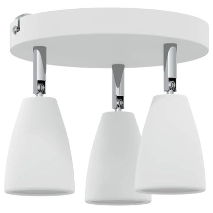 Ceiling Spotlight White 19 x 19 x 14.5 cm Steel