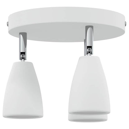 Ceiling Spotlight White 19 x 19 x 14.5 cm Steel