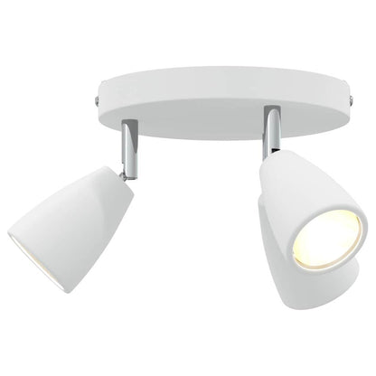 Ceiling Spotlight White 19 x 19 x 14.5 cm Steel