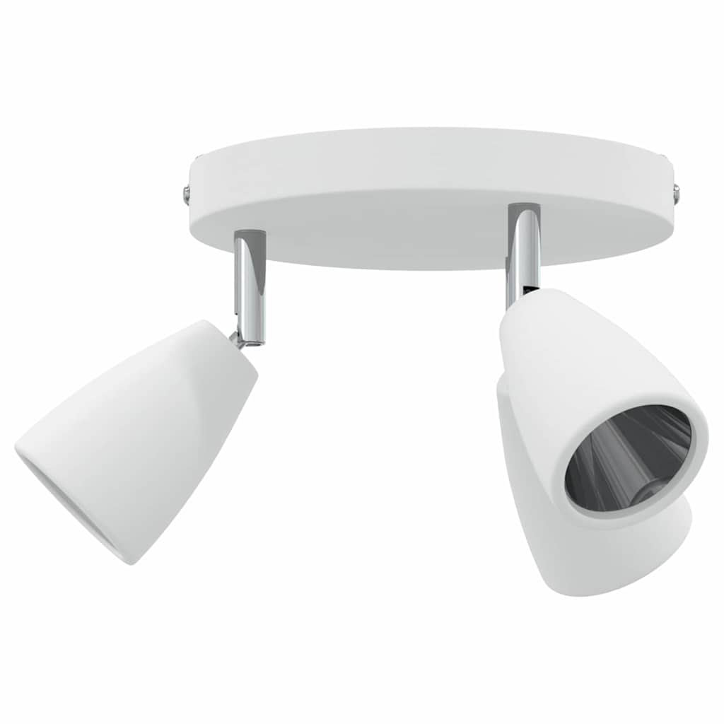 Ceiling Spotlight White 19 x 19 x 14.5 cm Steel